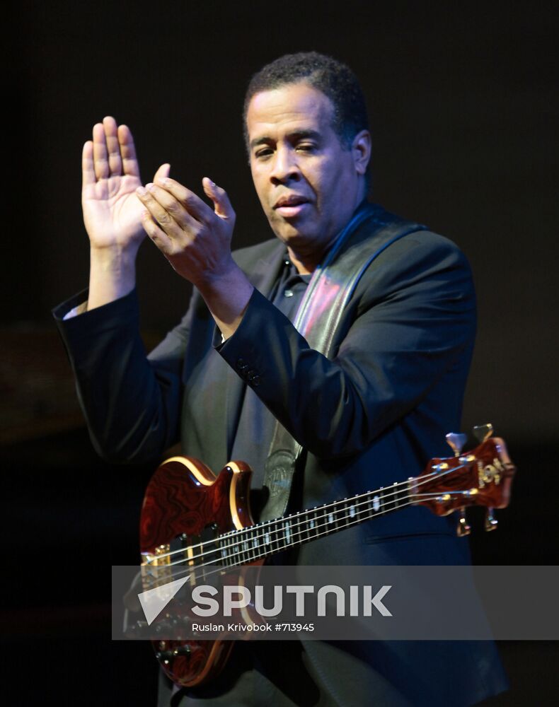 American bassist Stanley Clarke