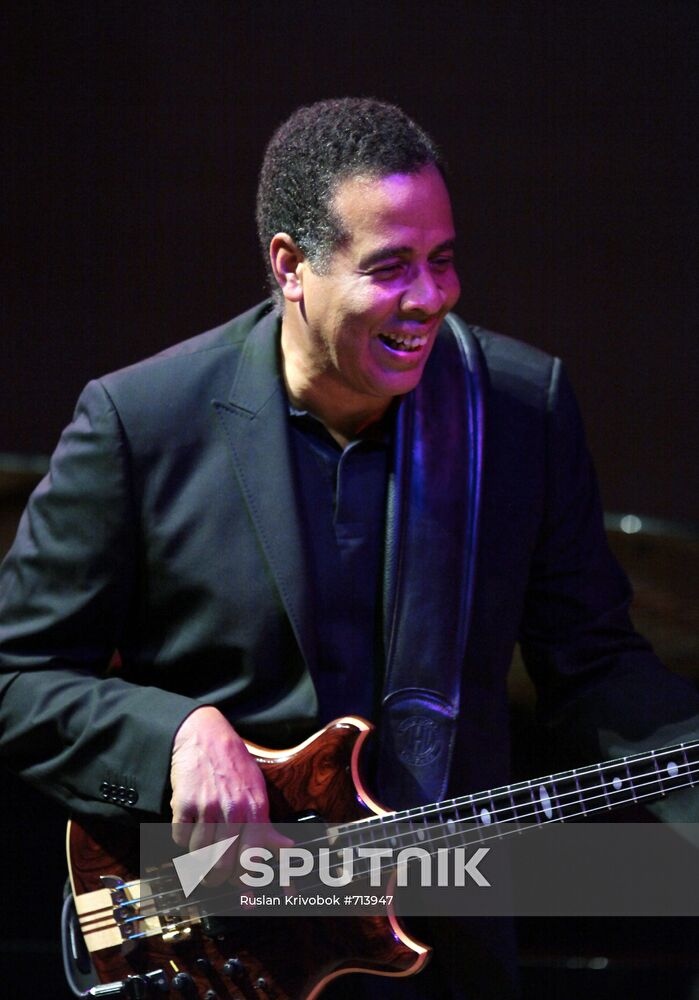 American bassist Stanley Clarke