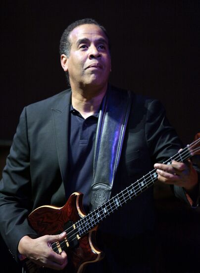American bassist Stanley Clarke
