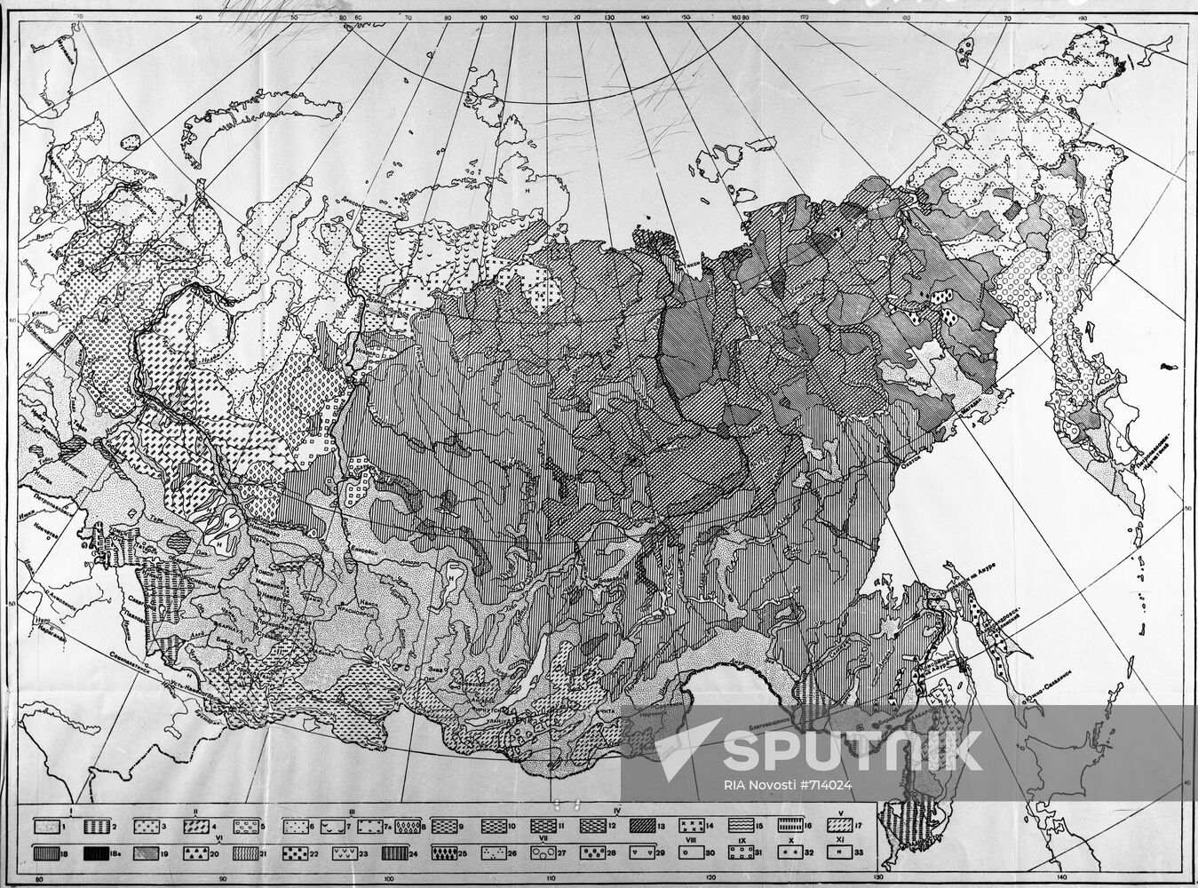 Siberia population map