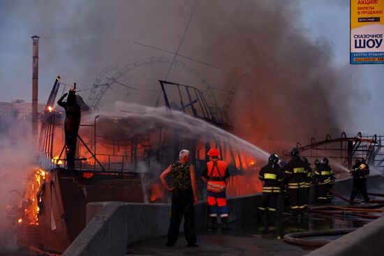 Fire breaks out in Mama Zoya restaurant in central Moscow
