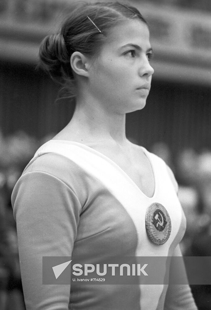 Gymnast Ludmilla Tourischeva