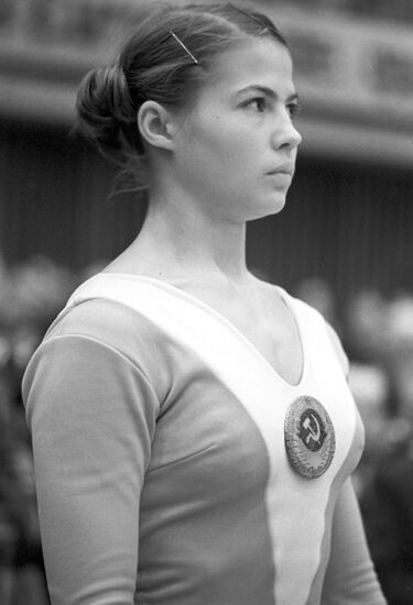 Gymnast Ludmilla Tourischeva