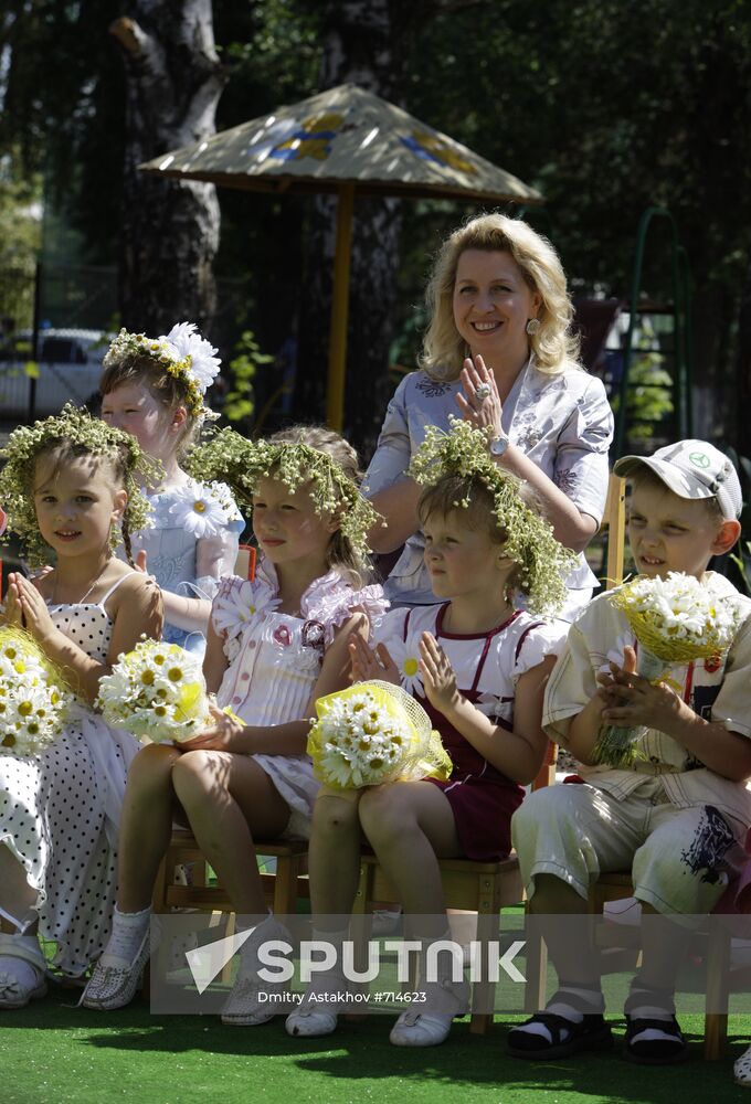 Svetlana Medvedev visits Murom