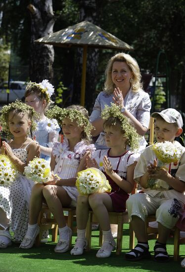 Svetlana Medvedev visits Murom