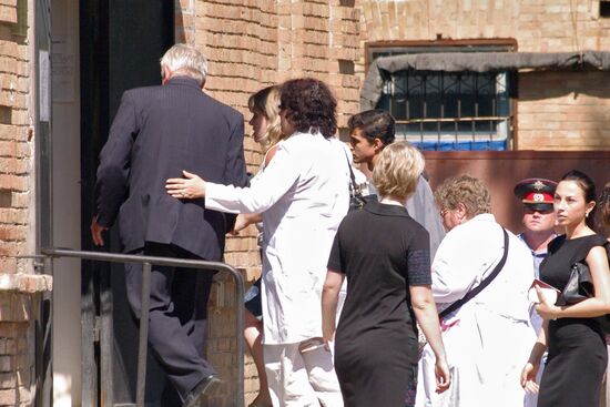 Meeting of relatives of children who died in Yeisk
