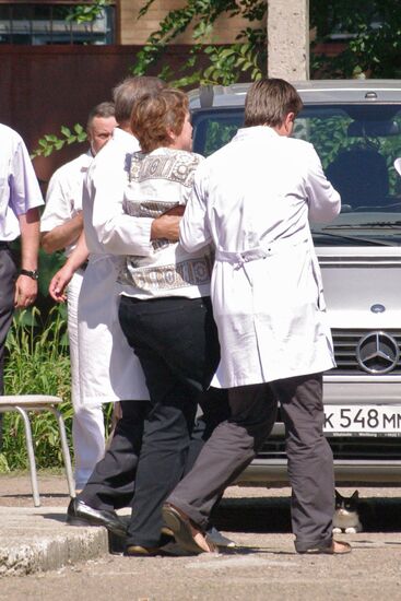 Meeting of relatives of children who died in Yeisk