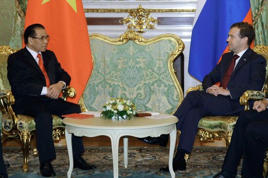 Russian-Vietnamese talks at the Kremlin