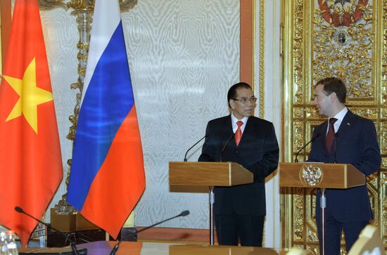 Russian-Vietnamese talks in the Kremlin
