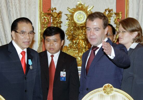 Russian-Vietnamese talks at the Kremlin