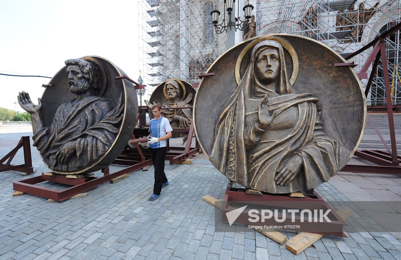 High-reliefs of Christ the Savior Cathedral