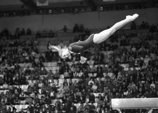 Gymnast Lidia Gorbik