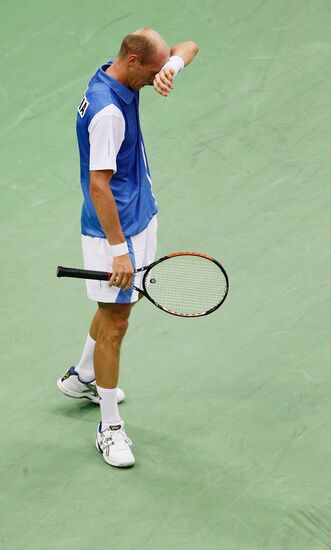 Davis Cup Quarterfinals between Russia and Argentina