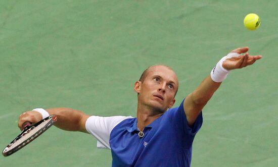 Davis Cup Quarterfinals between Russia and Argentina