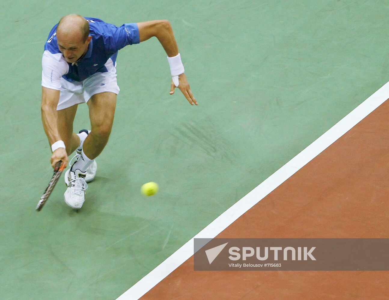 Davis Cup Quarterfinals between Russia and Argentina