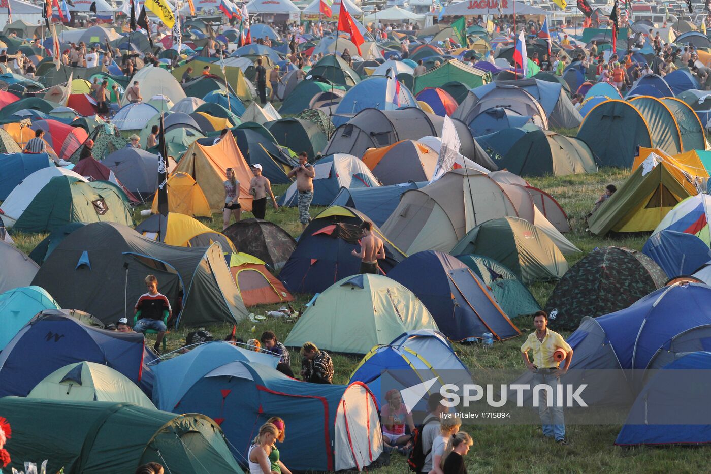 Tent camp