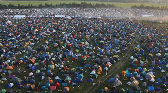 Tent camp