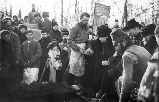 Funeral of Mark Elizarov