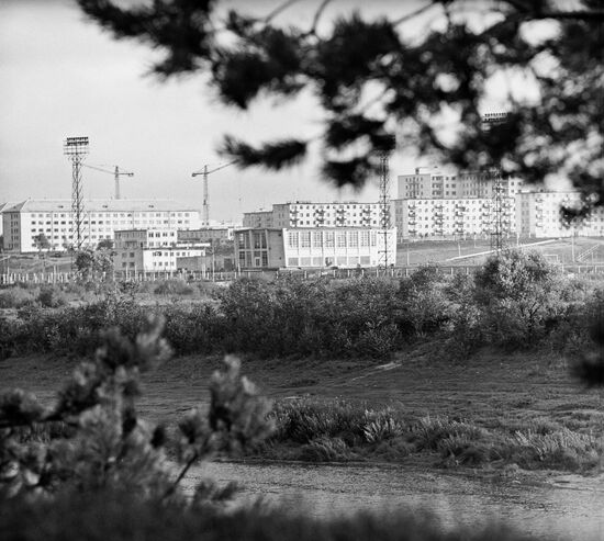 View of a Novopolotsk district