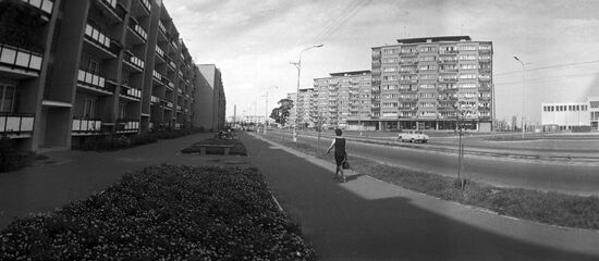 Gagarin Street in Daugavpils