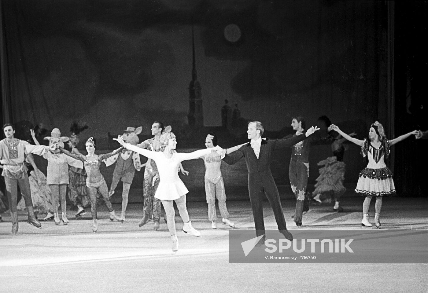 Figure Skaters Ludmila Belousova and Oleg Protopopov