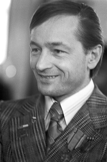 Soviet actor Mikhail Nozhkin
