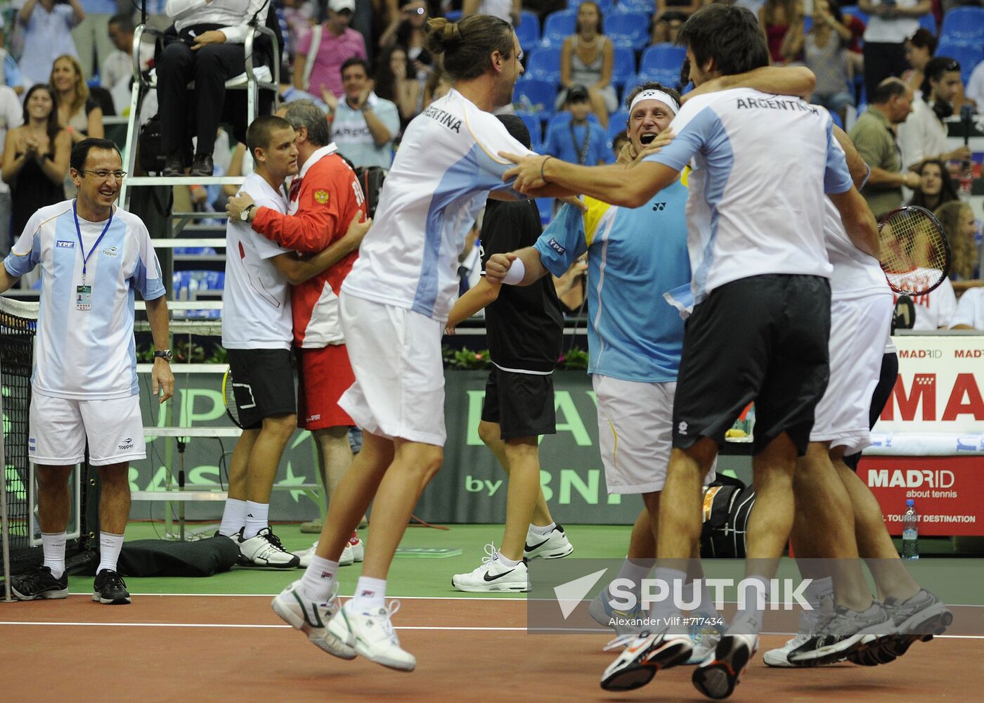 Tennis. Davis Cup. Russia vs. Argentina