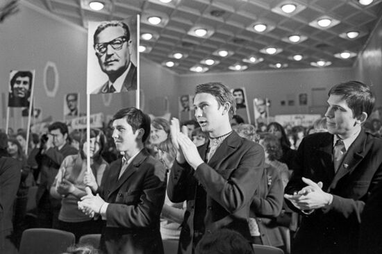 Solidarity meeting.