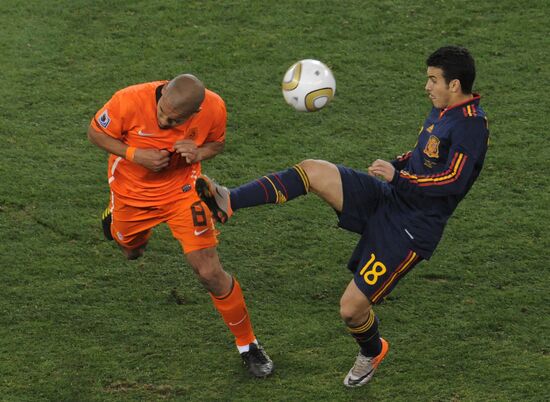 Football. World Cup 2010. The Netherlands vs. Spain