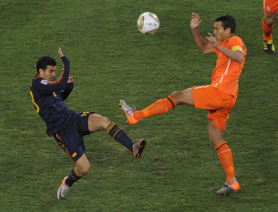 Football. World Cup 2010. The Netherlands vs. Spain