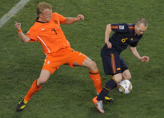 Football. World Cup 2010. The Netherlands vs. Spain