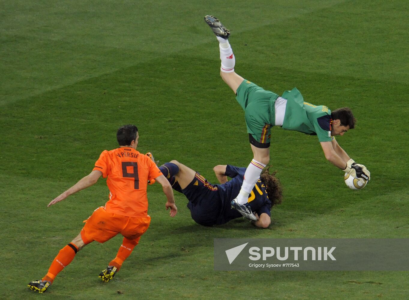 Football. World Cup 2010. The Netherlands vs. Spain