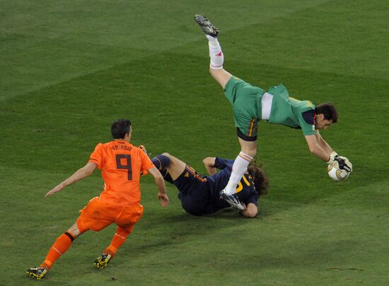 Football. World Cup 2010. The Netherlands vs. Spain