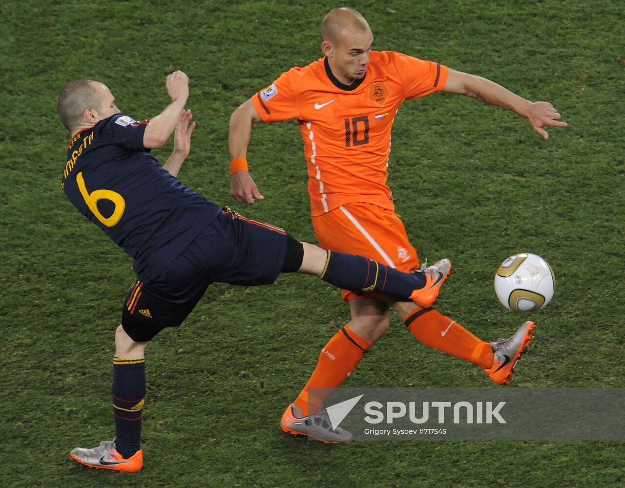 2010 FIFA World Cup. Spain vs. Netherlands
