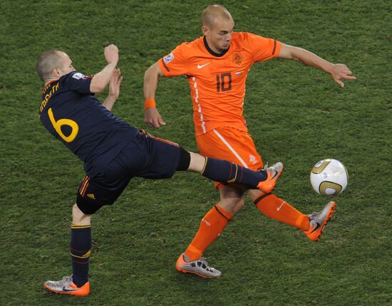 2010 FIFA World Cup. Spain vs. Netherlands