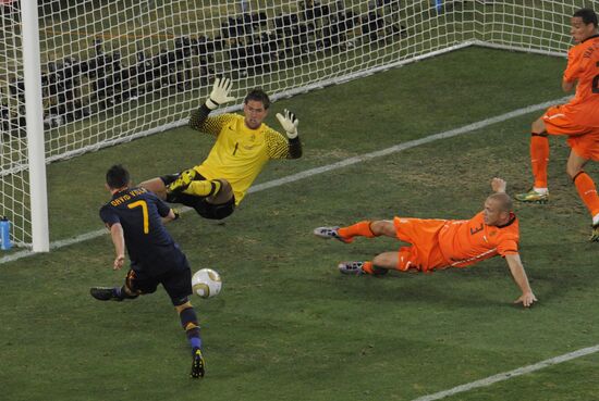 2010 FIFA World Cup. Spain vs. Netherlands