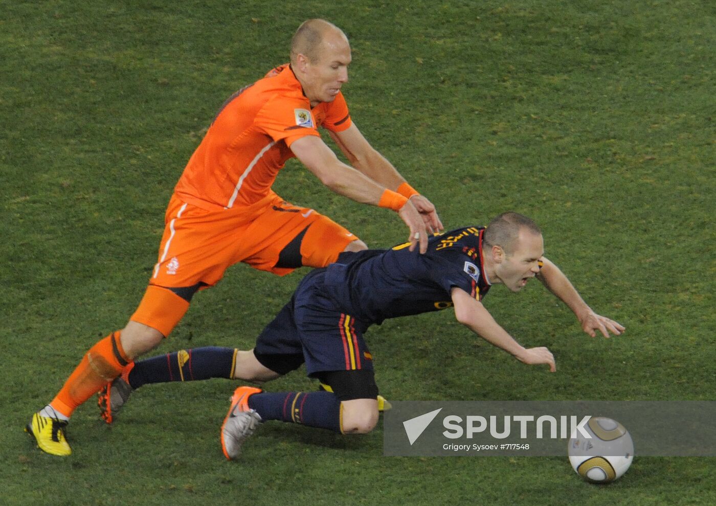 FIFA World Cup 2010. Spain vs. Netherlands