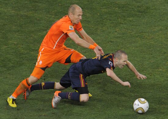 FIFA World Cup 2010. Spain vs. Netherlands