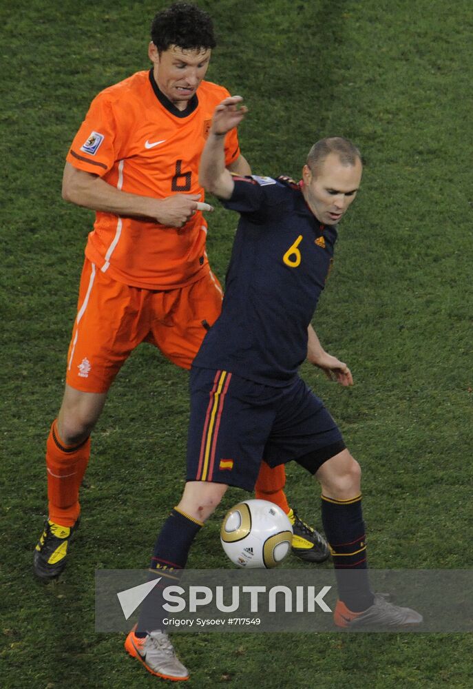 FIFA World Cup 2010. Spain vs. Netherlands