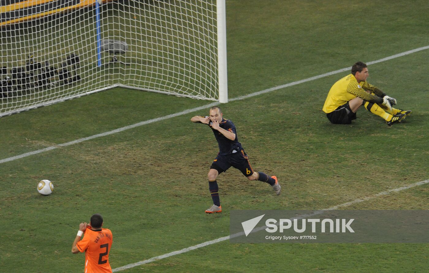 2010 FIFA World Cup. Spain vs. Netherlands