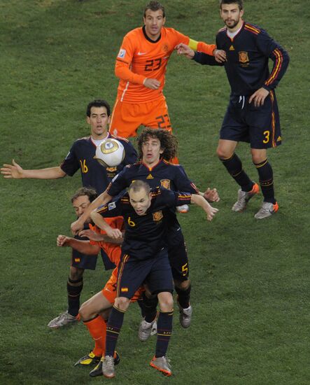 FIFA World Cup 2010. Spain vs. Netherlands