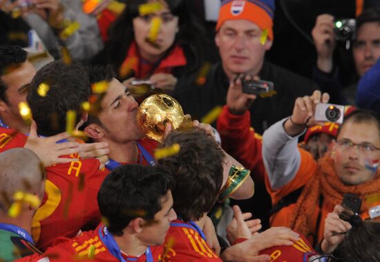 2010 FIFA World Cup. Spain vs. Netherlands