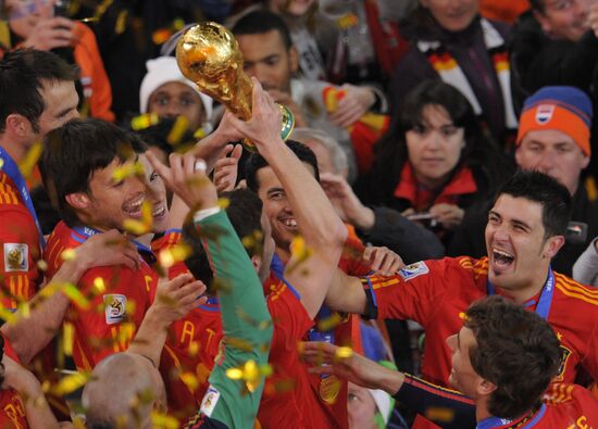 2010 FIFA World Cup. Spain vs. Netherlands