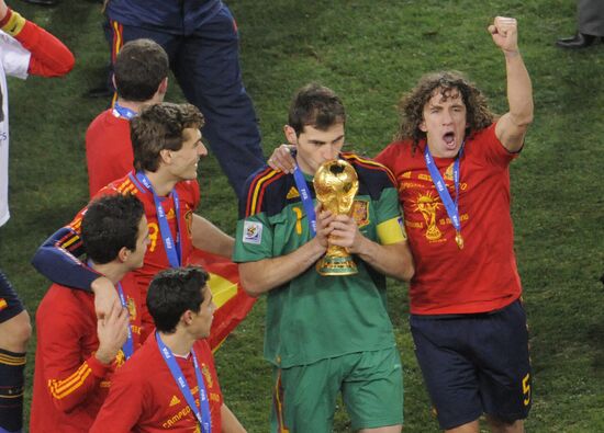 2010 FIFA World Cup. Spain vs. Netherlands
