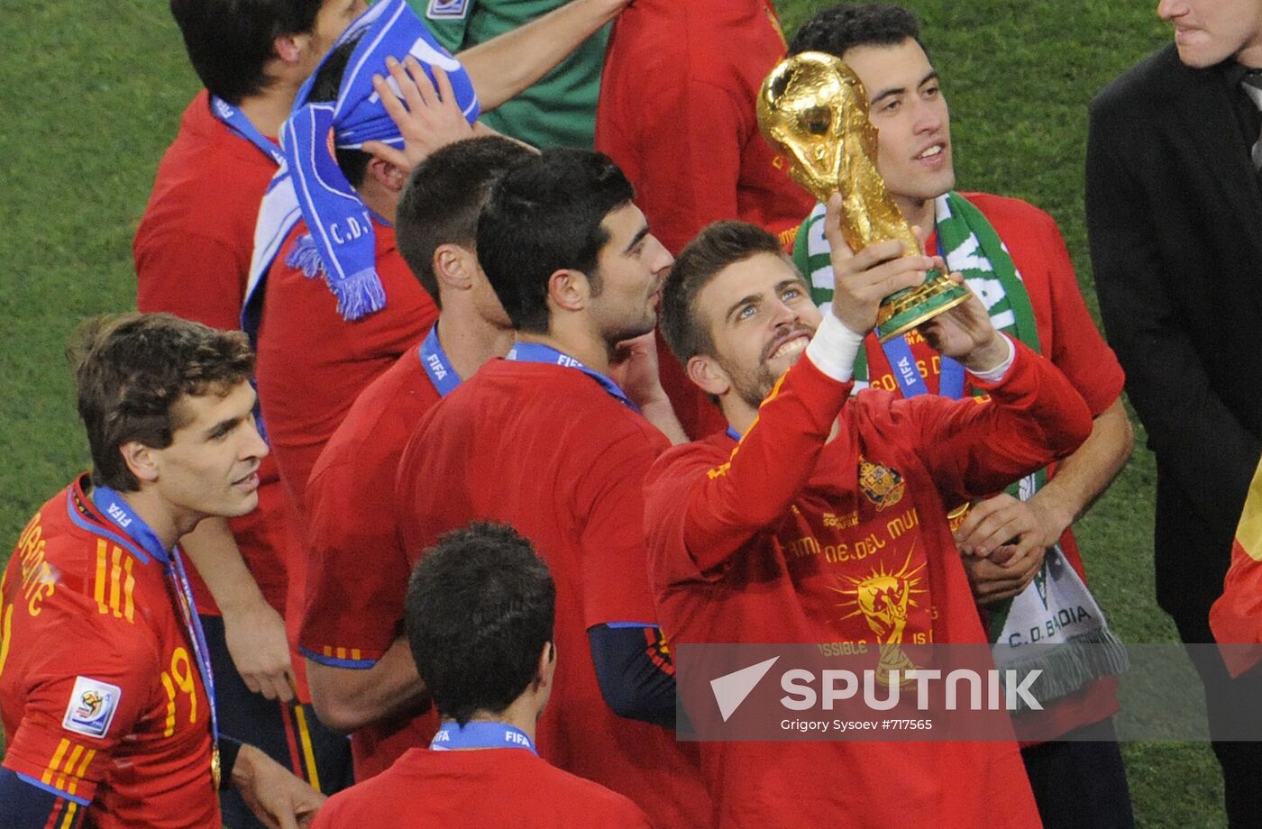 2010 FIFA World Cup. Spain vs. Netherlands