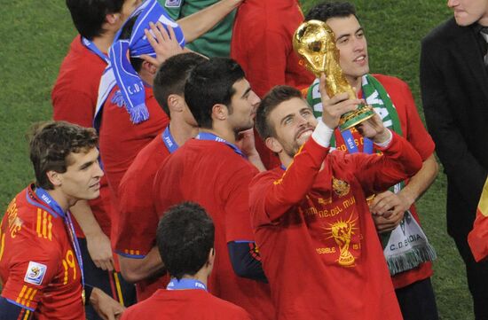 2010 FIFA World Cup. Spain vs. Netherlands