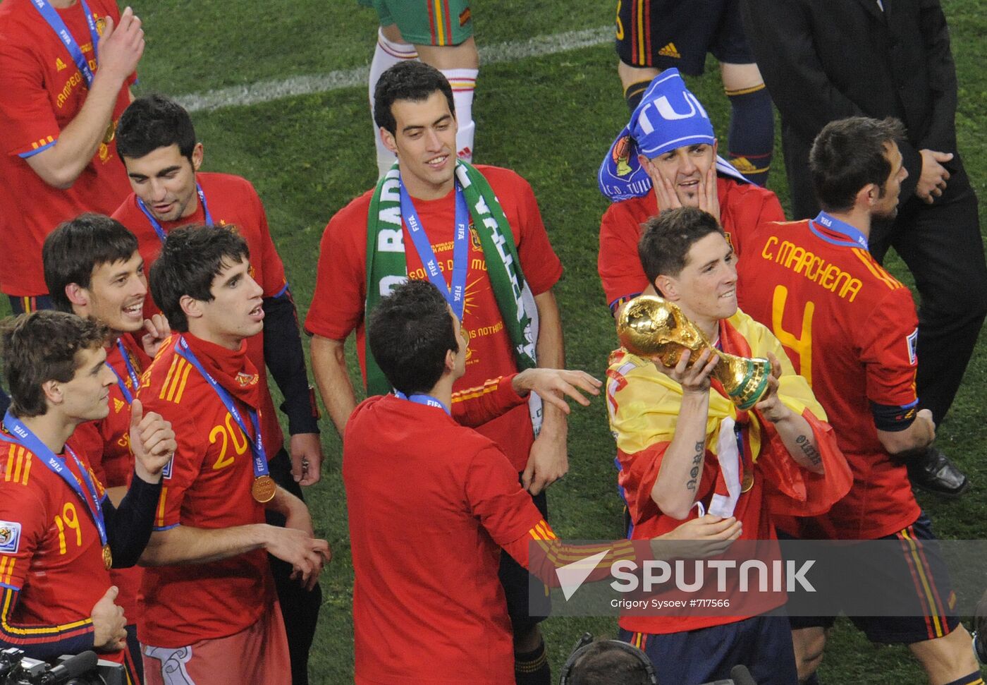 2010 FIFA World Cup. Spain vs. Netherlands