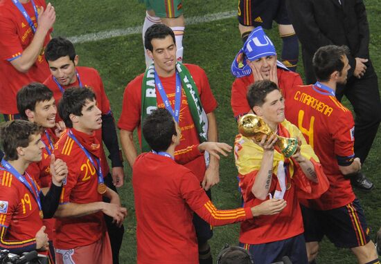 2010 FIFA World Cup. Spain vs. Netherlands