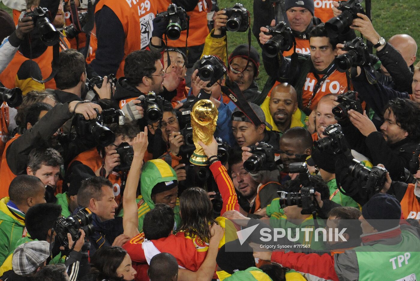 2010 FIFA World Cup. Spain vs. Netherlands