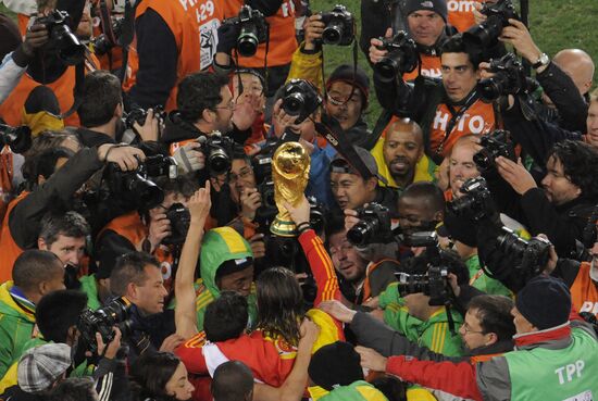 2010 FIFA World Cup. Spain vs. Netherlands